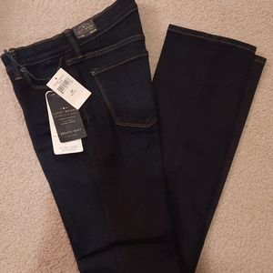 Lucky Brand Brooke Boot super dark jeans NWT! sz 2